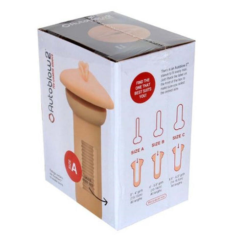 AutoBlow 2 Oral Sleeves Male Masturbator with Realistic Texture - Masturbators and Strokers
