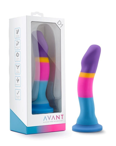 Blush Novelties Avant D1 Hot n Cool Artisanal Silicone Dildo - Non-Realistic Dildos