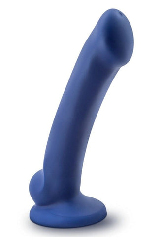Blush Novelties Avant D10 Ergo Mini Indigo Dual Density Curved Dildo - Realistic Dildos
