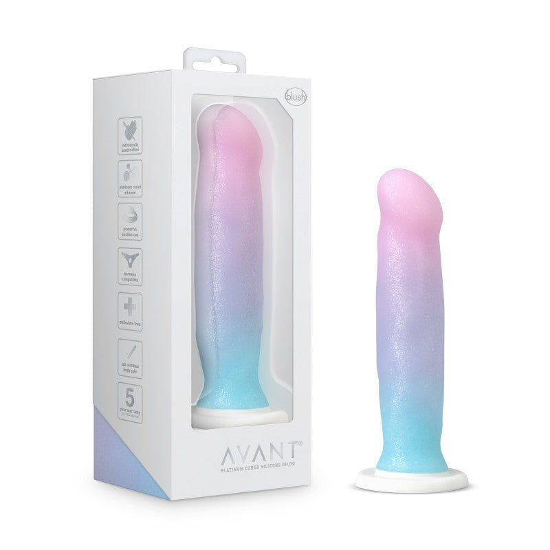 Blush Novelties Avant D17 Lucky Vibrator Multiple Speeds Body Safe Silicone - - Realistic Dildos
