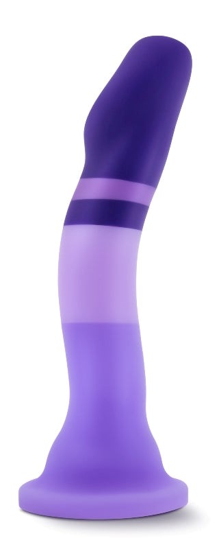 Blush Novelties Avant D2 Purple Rain Dildo with Suction Cup Base - Non-Realistic Dildos