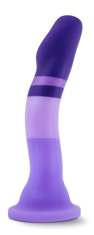 Blush Novelties Avant D2 Purple Rain Dildo with Suction Cup Base - Non-Realistic Dildos