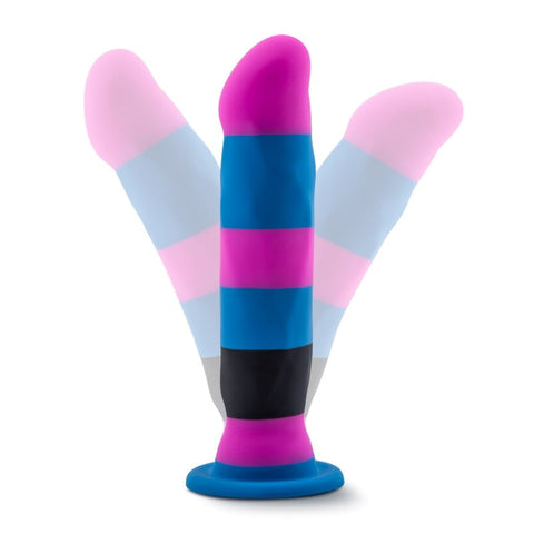 Blush Novelties Avant D6 Electra Silky Smooth Silicone Dildo for Penetration - Harness Dildos