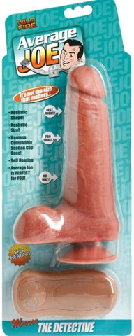 Topco Average Joe The Detective Marco Heating and Vibrating Dildo with Heat - Realistic Dildos