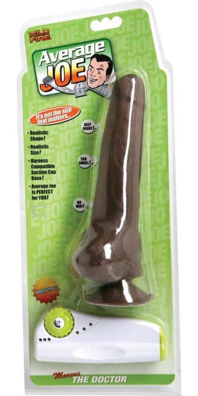 Topco Average Joe The Doctor Marcus Vibrating Dildo Realistic Design - Realistic Dildos