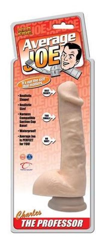 Topco Average Joe The Professor Charles Realistic Dildo with Suction Cup - Realistic Dildos