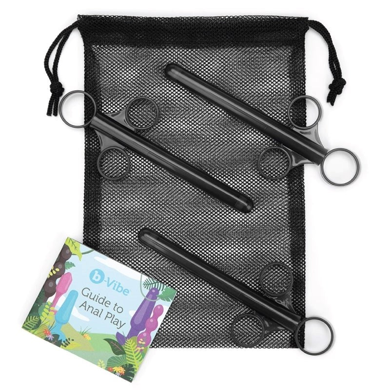 B Vibe Luxury Lubricant Applicator Set Precise Internal Application - - Vibrator Accessories