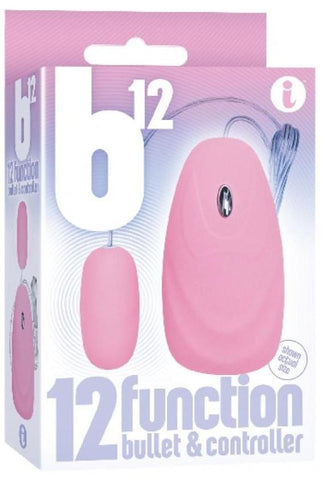 Icon Brands B12 12 Function Bullet and Controller with Remote Control - Bullet Vibrators