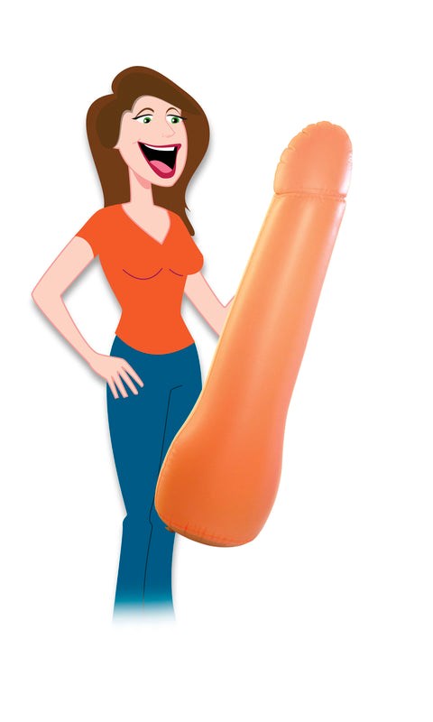 Pipedream Products Pipedream Bachelorette Party Captain Inflatable Party Pecker - Bachelorette and Bucks