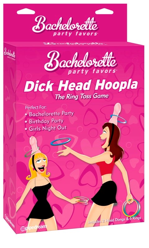 Pipedream Products Pipedream Bachelorette Party Favors Dick Head Hoopla Ring Toss Game - - Bachelorette and Bucks