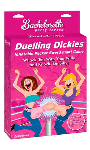 Pipedream Products Dueling Dickies Inflatable Party Game Complete Two Player Set - Inflatable Dildos and Vibrators