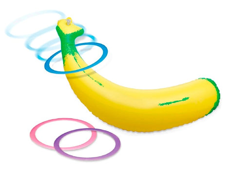 Pipedream Bachelorette Party Inflatable Banana Ring Toss Adult Party Game - Bachelorette and Bucks