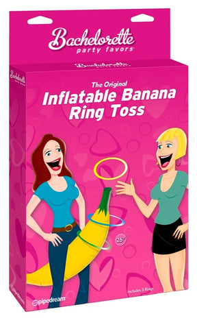 Pipedream Bachelorette Party Inflatable Banana Ring Toss Adult Party Game - Bachelorette and Bucks