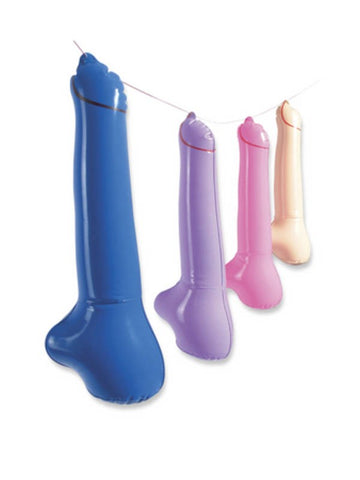 Pipedream Bachelorette Party Inflatable Pecker Decorations with Hang Tabs - Sex Games, Coupons and Tricks