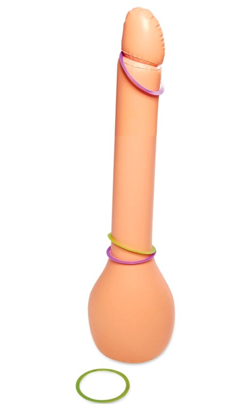 Pipedream Products Bachelorette Party Inflatable Pecker Ring Toss Game Set - Sex Games, Coupons and Tricks