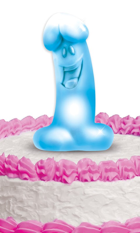 Pipedream Bachelorette Party Light Up Pecker Cake Topper with LED Lighting - Bachelorette and Bucks
