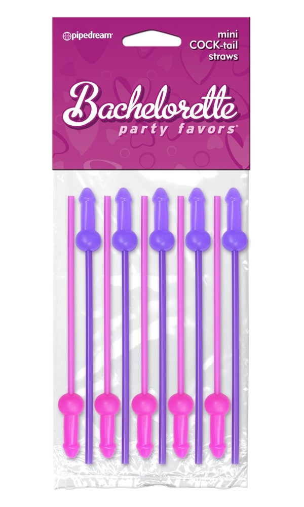 Pipedream Products Bachelorette Party Favors Mini Cock Tail Straws Adult Fun - Sex Games, Coupons and Tricks