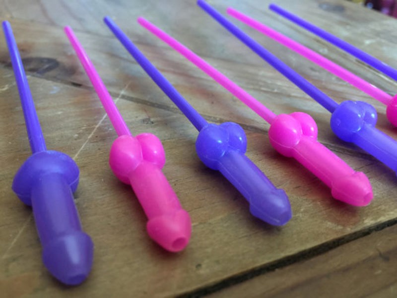 Pipedream Products Bachelorette Party Favors Mini Cock Tail Straws Adult Fun - Sex Games, Coupons and Tricks