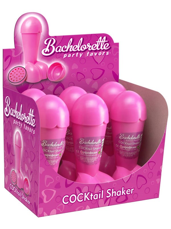 Pipedream Products Pipedream Bachelorette Party Naughty Cocktail Shaker Clear - Bachelorette and Bucks