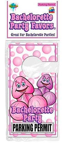 Pipedream Bachelorette Party Favors Parking Permit Sex Game Novelty Card - Sex Games, Coupons and Tricks