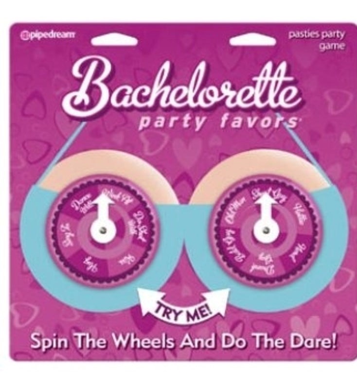 Pipedream Products Bachelorette Party Favors Pasties Party Spinners Interactive - Bachelorette and Bucks