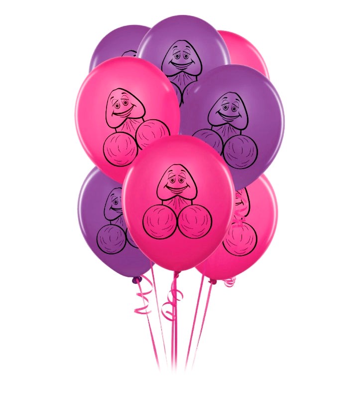 Pipedream Bachelorette Party Favors Pecker Balloons 8 Pack Penis Shaped Party - Sex Games, Coupons and Tricks