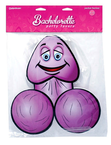 Pipedream Bachelorette Party Favors 12 Feet Pecker Banner Adult Party Decor - Sex Games, Coupons and Tricks