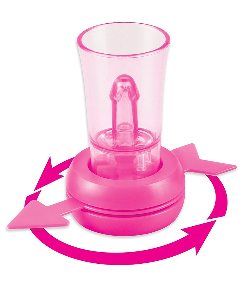 Pipedream Products Bachelorette Party Pecker Shotglass Spinner Party Game - Sex Games, Coupons and Tricks