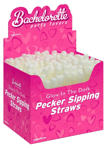 Pipedream Products Bachelorette Party Favors Pecker Sipping Straws Fun Drinkware - Sex Games, Coupons and Tricks