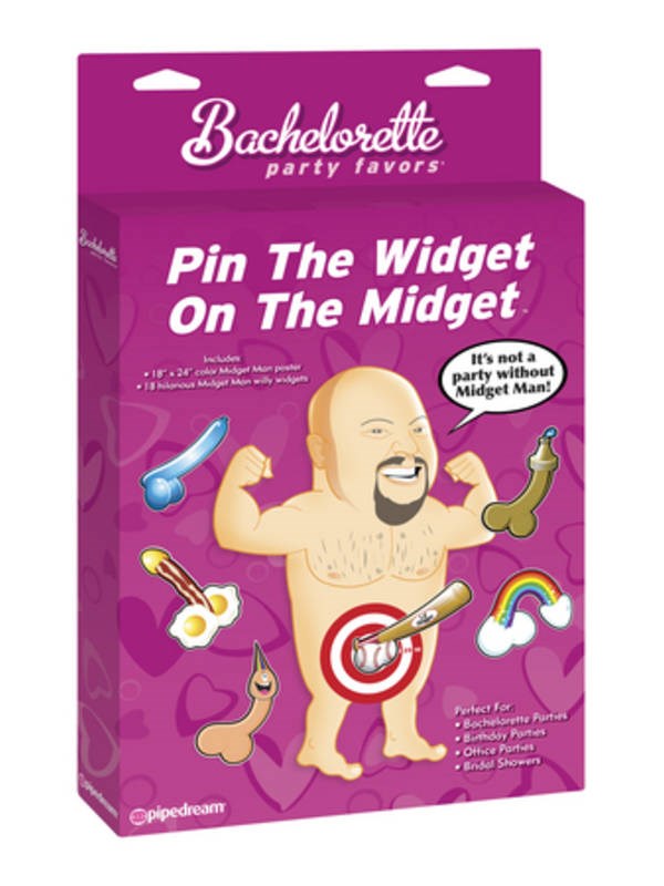 Pipedream Products Bachelorette Party Pin The Widget On The Midget Game - Sex Games, Coupons and Tricks