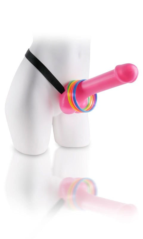 Pipedream Bachelorette Party Strap On Pecker Ring Toss Adult Party Game - Sex Games, Coupons and Tricks
