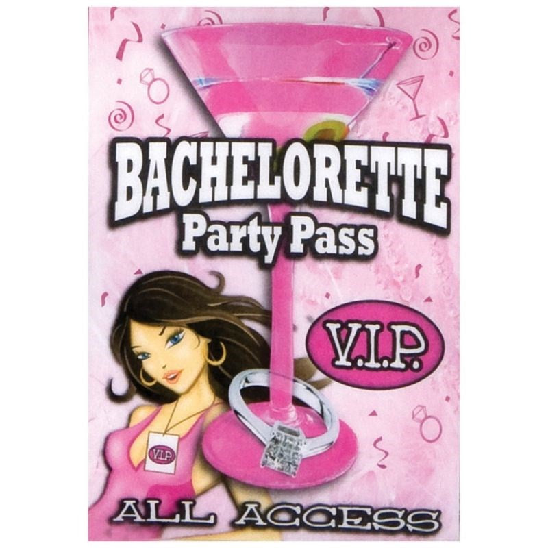 Little Genie Bachelorette VIP Pass Party Game with Dare Challenges - - Sex Games, Coupons and Tricks