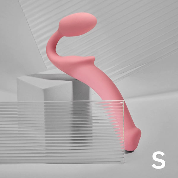 STRAP-ON-ME NEW Bendable Strap-On Flexible Dildo Pink - Strap On Sextoys