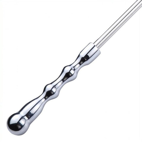 Ball Flogger With Metal Spring Handle - Whips And Crops