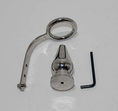 Bang Steel Jock Lock Next Gen Cock Rings Steel Anal Plug Design - Spreaders and Hangers