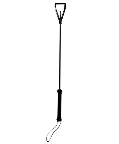 NS Novelties Bare Bondage Riding Crop Transparent Vinyl Impact Tool - Whips And Crops
