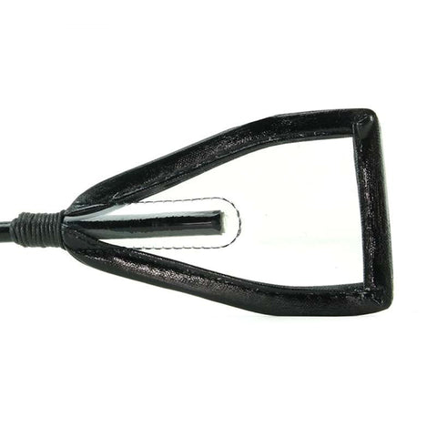 NS Novelties Bare Bondage Riding Crop Transparent Vinyl Impact Tool - Whips And Crops