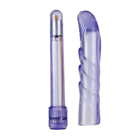 California Exotics Basic Essentials Slim Softee G Spot Vibrator Pink Curved - Waterproof Vibrators