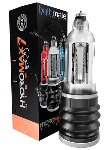 Bathmate Hydromax7 X30 Wide Boy Hydraulic Penis Pump for Enhanced Girth - Luxury Sex Toys