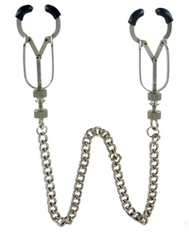 Bauhaus Precision Bondage Nipple Vice Grey - - Nipple and Clit Clamps