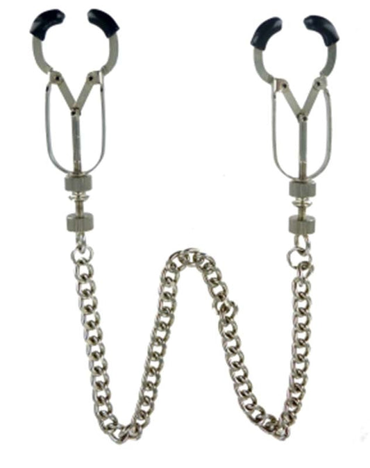 Bauhaus Precision Bondage Nipple Vice Grey - - Nipple and Clit Clamps