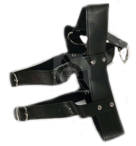 BDStyle BDSM Head Harness Hanger Thin Adjustable Suspension Harness - Spreaders and Hangers