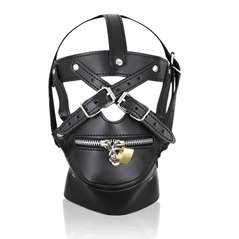 BDSM Hood Harness & Muzzle Thin Your Go-To Cock Shop - - Bondage Hoods