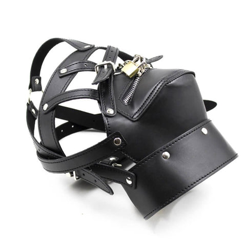 BDSM Hood Harness & Muzzle Thin - Bondage Hoods