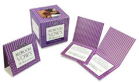 Little Genie Bedroom Vows 72 Intimate Cards for Couples Sexual Exploration - Sex Games, Coupons and Tricks