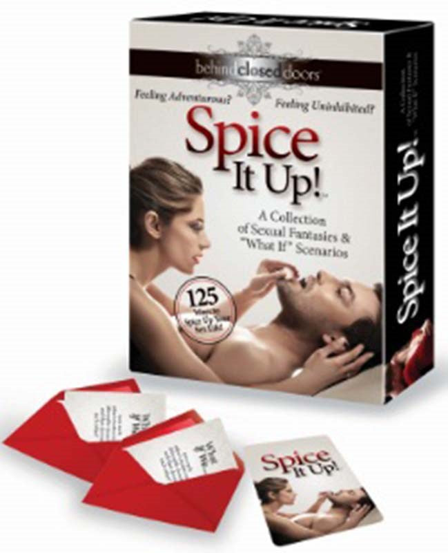 Little Genie Behind Closed Doors Spice it Up Couples Intimacy Card Game - - Sex Games, Coupons and Tricks