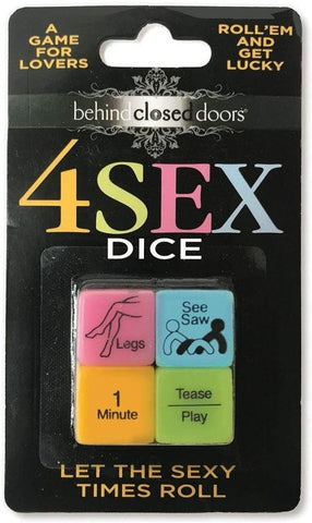 Little Genie Behind Closed Doors 4Sex Dice Adult Game Set for Couples - Sex Games, Coupons and Tricks