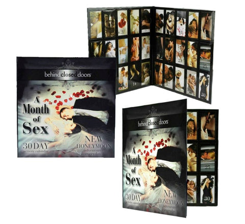 Little Genie Behind Closed Doors A Month of Sex Honeymoon Interactive Calendar - Sex Games, Coupons and Tricks