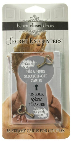 Little Genie Behind Closed Doors Secret Encounters His and Hers Cards - Sex Games, Coupons and Tricks