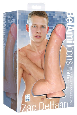 Icon Brands BelAmi Icons Signature Cock Zac DeHaan Realistic Dildo - Realistic Dildos